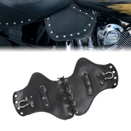 Unbranded Motorcycle Saddle Thigh Heat Shield Deflectors Fit For Harley Softail Touring