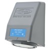 Hubbell HBL2620AR Locking Safety Shroud Receptacle, L6-30R, Angled Surface Mount,