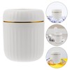 SHINEOFI Mini Trash Can Countertop Waste Can with Lid Waste