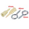 uxcell 5Pcs Self Drilling Drywall Anchor 12mm Inner Dia Zinc