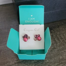 Origami Owl Earrings (Chocolate) ER3088