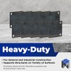 Bobco Metals 3”X3” Weldable Square Steel Metal Baseplate | A36