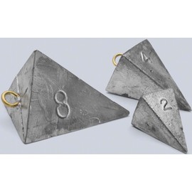 Bullet Weights PY400 Pyramid Sinker, 4 Ounce, 20 Each