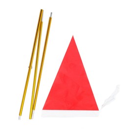Kayak Safety Flag Folding Flagpole Safety Flag Safety Flag Warning Flag Canoe Boat DIY Accessories (style)