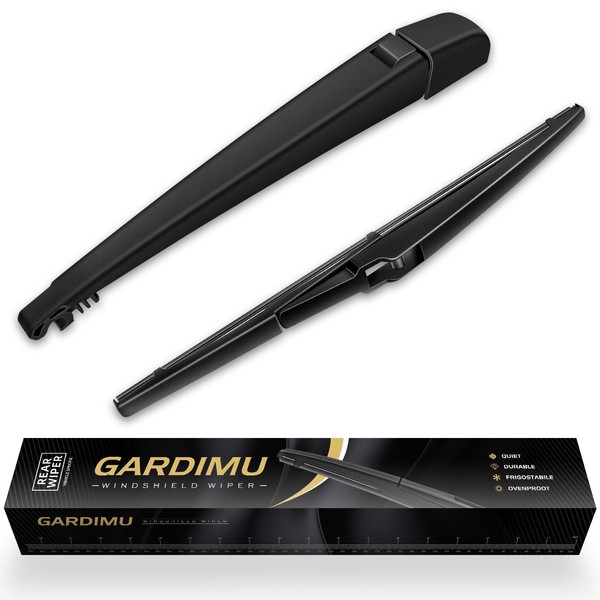 GARDIMU Rear Wiper Blade Assembly, Back Windshield Wiper Blades Arm