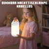 Peelanmall Nachttischlampe Dimmbare,LED Nachttischlampe Touch Dimmbar 4 Modi 3000K und