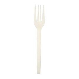 Primeware Fork, Plant Starch Material, 7" - 1000/Cs (20 x 50)