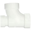 Spears P401 Series PVC DWV Pipe Fitting, Reducing Sanitary Tee,