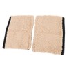 Sheepskin Fleece Armrest Cushion for Comfort Protecting Arms and Elbows