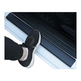 BAIYIUER Honda Shuttle "GP8 GP7 GK9 GK8" (H27.5-H28.7)/Honda N Box N-BOX/N-BOX Custom/N-BOX+ "JF2 Series JF1 Series" (H23.12 - H29.8) Dedicated Side Step Guard Door Guard Sticker Scuff Plate Scuff