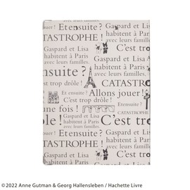 St Ladies Lisa and Gaspard Clipboard PARIS Beige [ST-ZG0013]