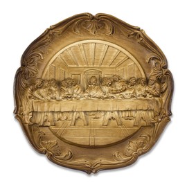 VGI Last Supper Resin Wall Plate (7 Inch)