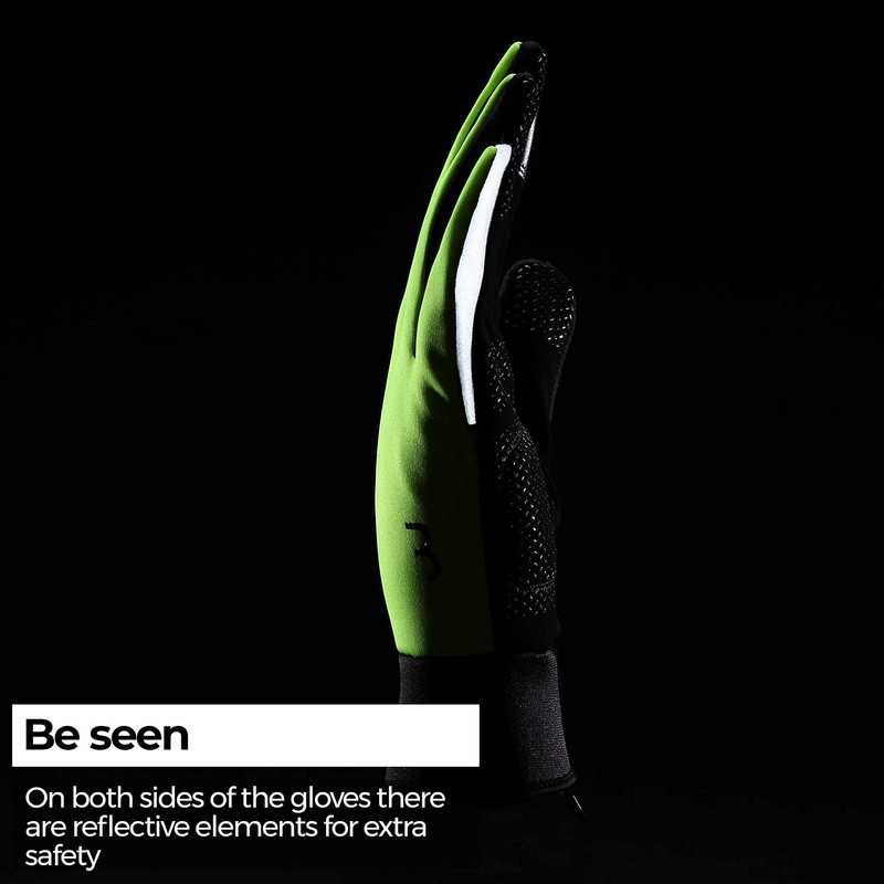 BBB Cycling Unisex's ControlZone Gloves ControleZone BWG-36 S, Neon Yellow,