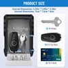 NEWIROVE Large Key Safe Wall Mounted Key Box With Code