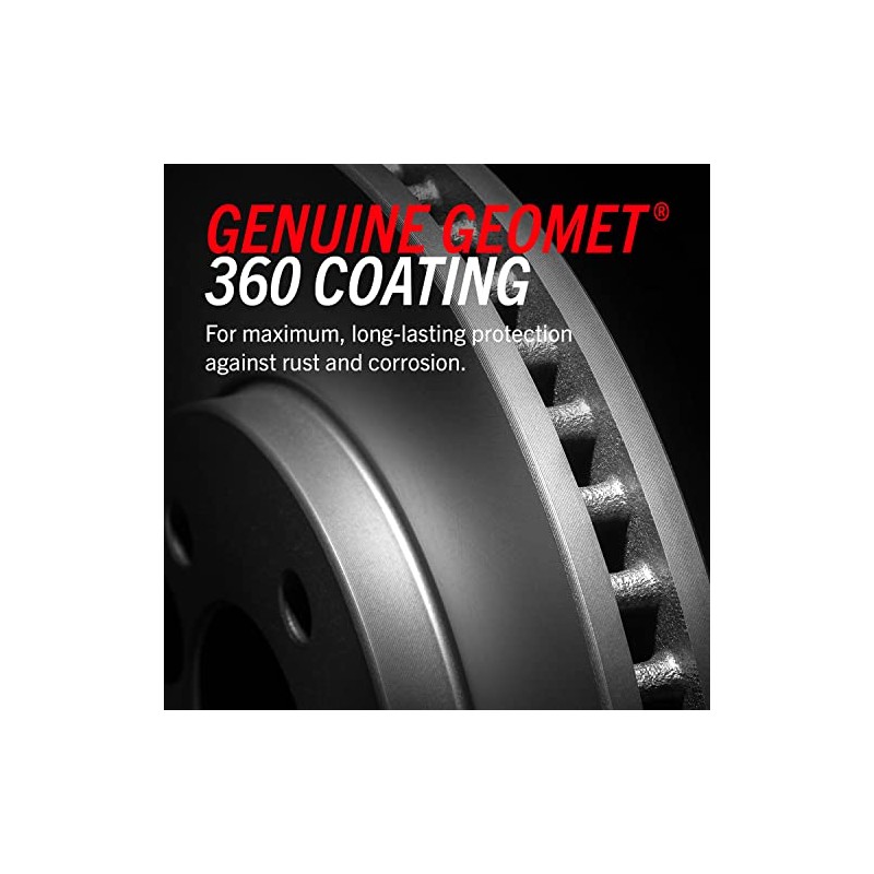 Power Stop AR82155EVC Rear Evolution Geomet Coated Brake Rotor