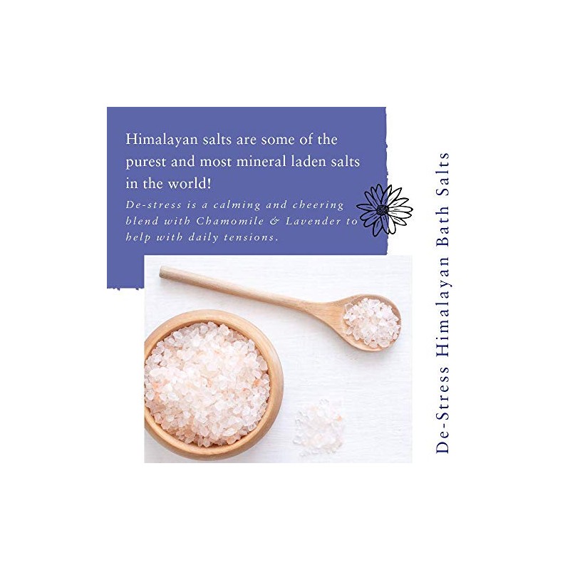 Absolute Aromas De-Stress Himalayan Bath Salt by Absolute Aromas