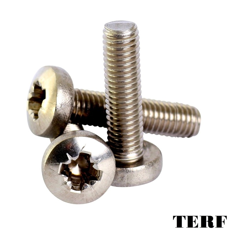 TERF® M5 X 20mm Pozi Pan Head Machine Screws Stainless