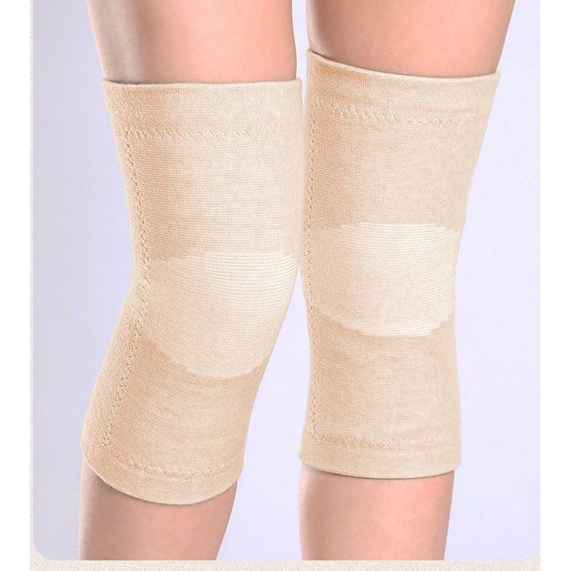 Thermal Knee Warmer with Warm Lining Stretchy Knit Knee Sleeve
