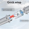 TA-VIGOR HVAC Duct 8 Inch Stainless Steel Backdraft Damper -