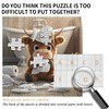 Highland Cow Puzzles for Adults 1000 Pieces,Cute Cow Jigsaw Puzzle,