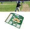 Baseball Coaching Board Professional Double Sided Reusable Dry Erase Baseball