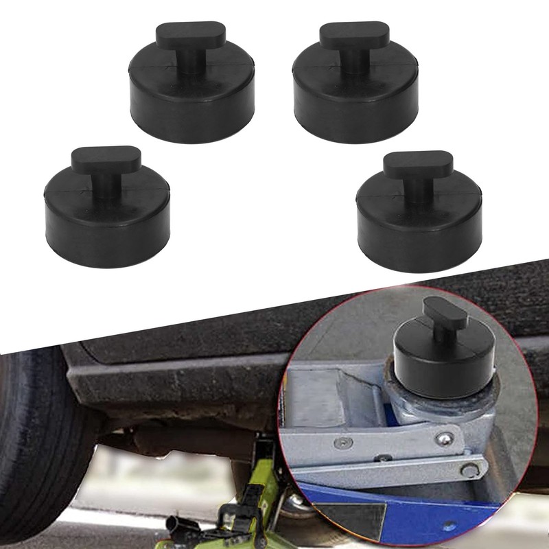 4PCS Jack Pad Anti Bending Sturdy Rubber Floor Heavy Duty