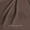 BASIC CHOICE Brushed Microfiber Bed Sheet Set, Brown, California King