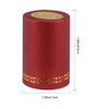 Yardwe 200Pcs Red Wine Bottle Shrink Wrap Seals 1.26 Inch