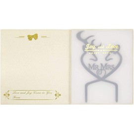 Adorno para tarta de boda con texto en inglés «Lovejoy Boom!»