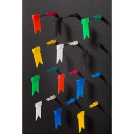 Table Plan// Orga / Memo / cards / organisational Magnet Neodymium Magnets for presentation / Visualisation Set of 6, Multi-Colour, 6–String