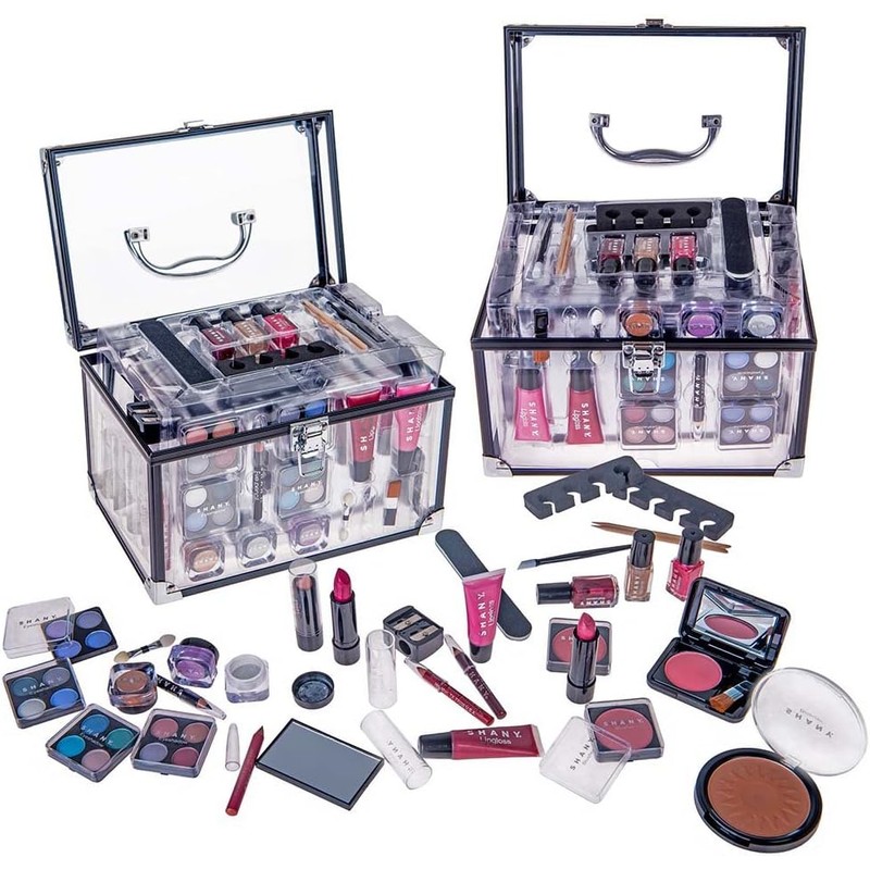 SHANY Carry All Trunk Professional Makeup Kit - Eyeshadow,Pedicure,manicure With