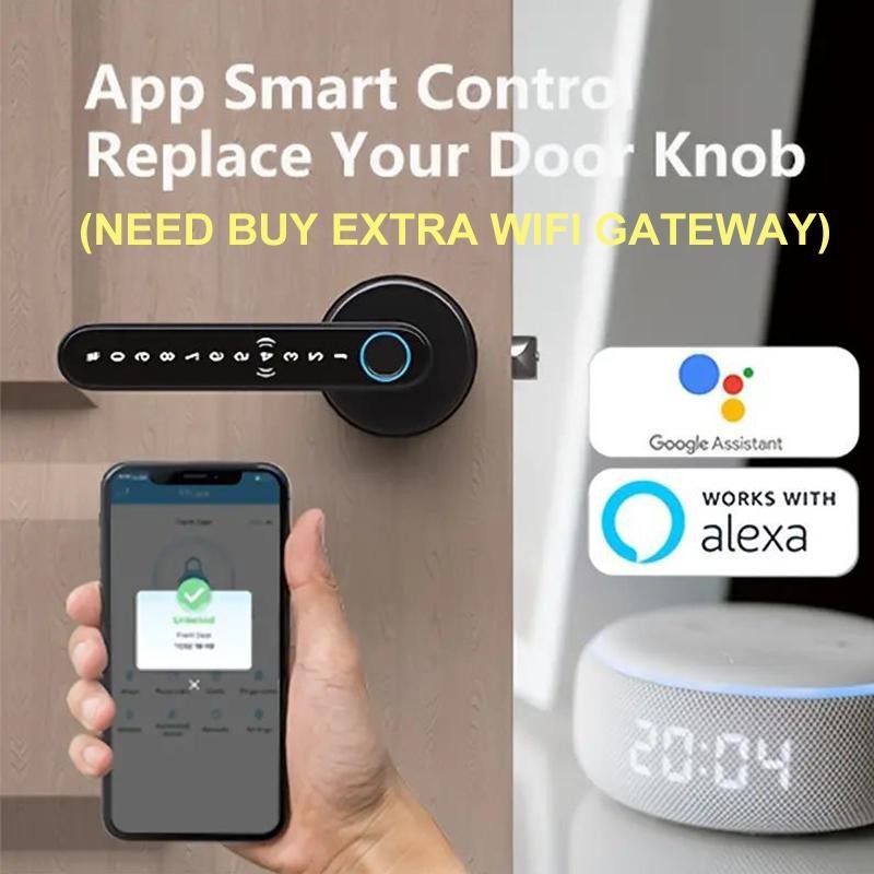 Mother's Day Gift EUERTE Smart Fingerprint Door Lock 1 Count