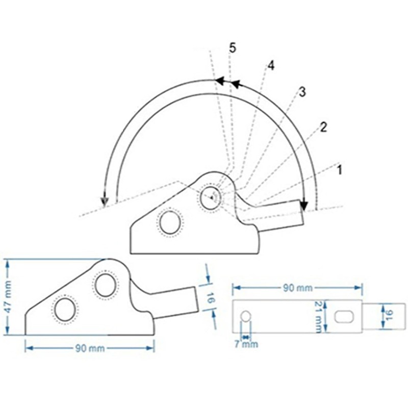 180 Degree Sofa Hinge Adjustable Connector,Folding Sofa Hinge Japan Tatami