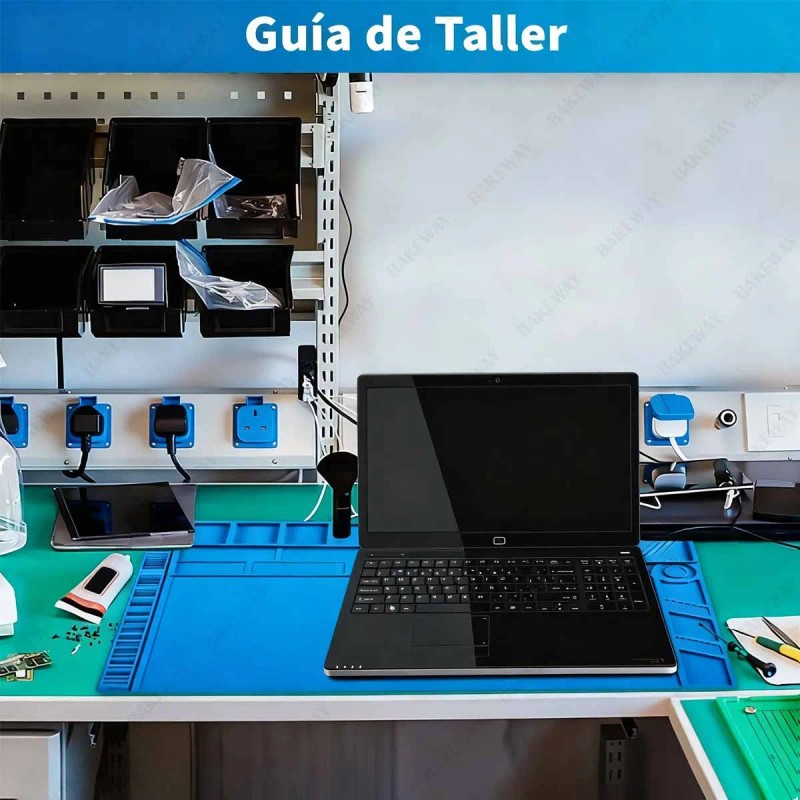 Alfombrilla De Silicona Resistente Al Calor Para Soldadura