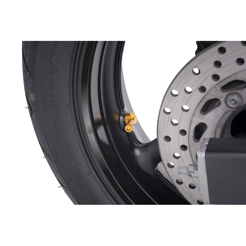 Puig 5591G Valves Diameter Hole Rim 11 mm Yellow
