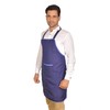 Switchon Polyester Waterproof Blue Kitchen Apron