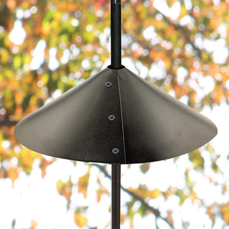 Squirrel Baffle, Effective Protection, Plastic Pole Mount, Wrap Around Squirrel