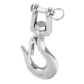 Load Hook, Slip Hook with Latch, Stainless Steel Chain Hook, Swivel Load Hook, Eye Load Hook, Swivel Hook, Safety Hook, Rotating Lifting Hook, Default