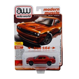 Auto World 2021 Dodge Challenger SRT Super Stock 1/64 Diecast Car by Autoworld R5 Series A