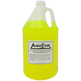 Aquiflux Self Pickling Flux for Precious Metals Gold Silver Jewelry and Hard Soldering (1 Gal.)