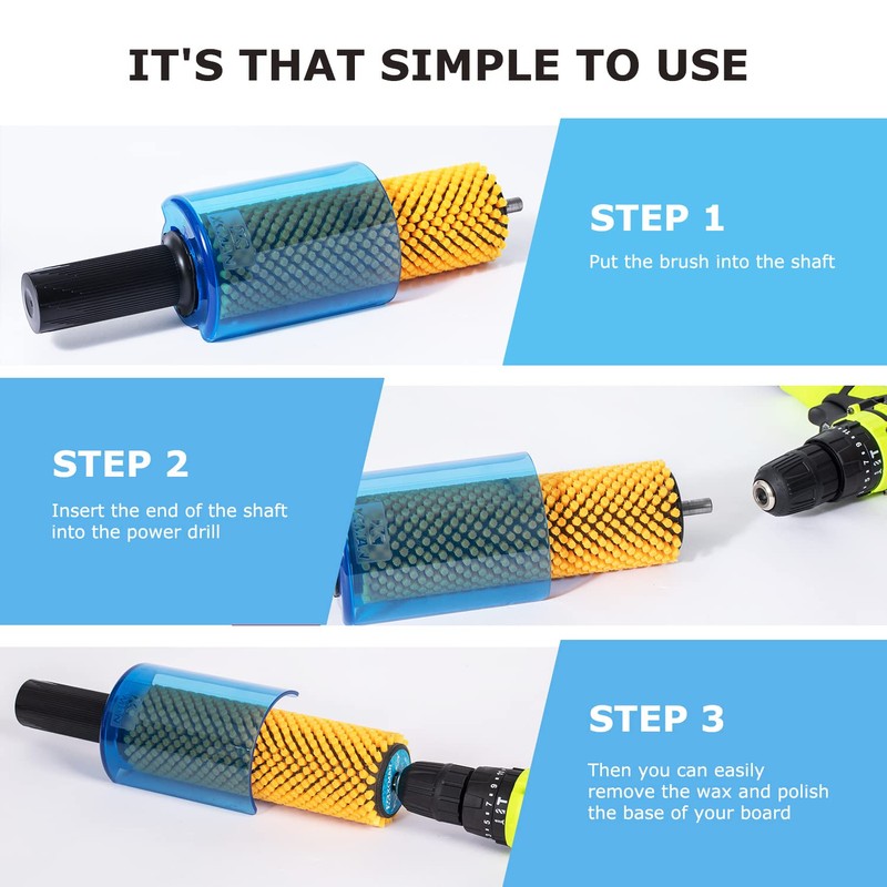 XCMAN Snowboard Roto Brush Controller Handle 200mm Length 10mm Hex