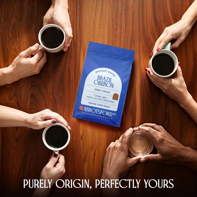 Brazil Oberon Coffee Whole Bean, Specialty, Medium Light Coffee Beans