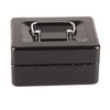 Metal Cash Box 6 Compartments High Safety Money Box with