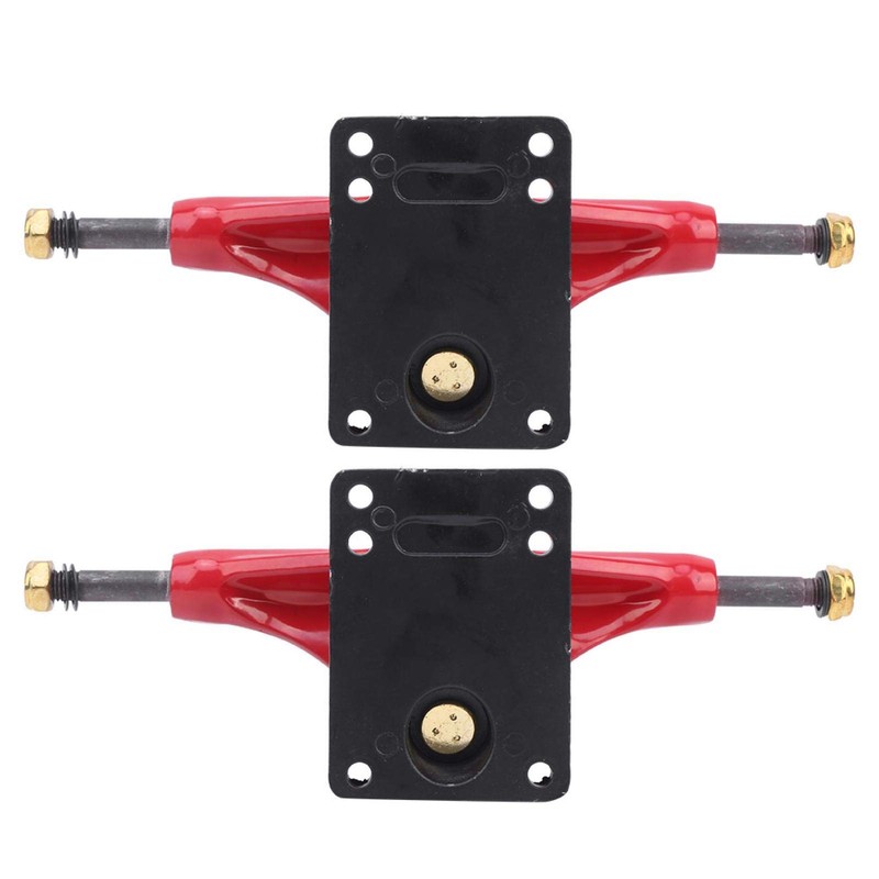 2PCS Skateboard Trucks, Aluminum Skateboard Bracket Sturdy Lightweight Tensor Trucks