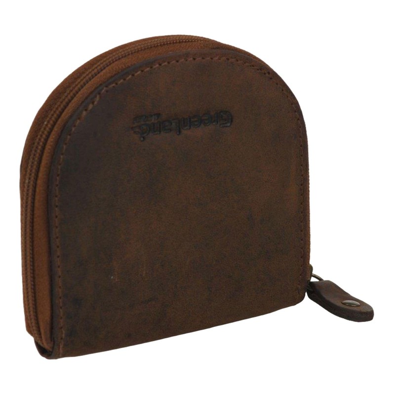 Greenland Nature Monte RFID Leather Coin Purse 10 cm, natural