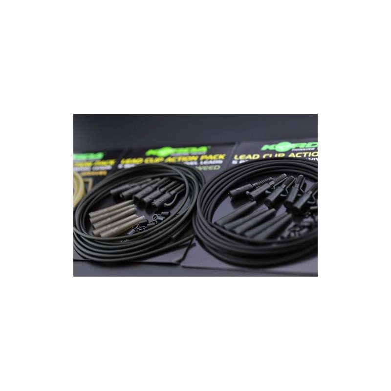 Korda Lead Clip Action Packs – Weed By Korda