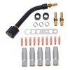 DOITOOL Complete -Piece Welding Kit Mig Welder Tip Torch Kit