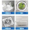 35 Pack Disposable Shower Drain Hair Catcher Mesh Stickers