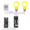 Aswalling AC Light Dimmer Module 2 Channel 3.3V/5V Logic Module