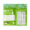 LIAMOSS White Mint Dental Floss Picks, 2 Portable Travel Cases